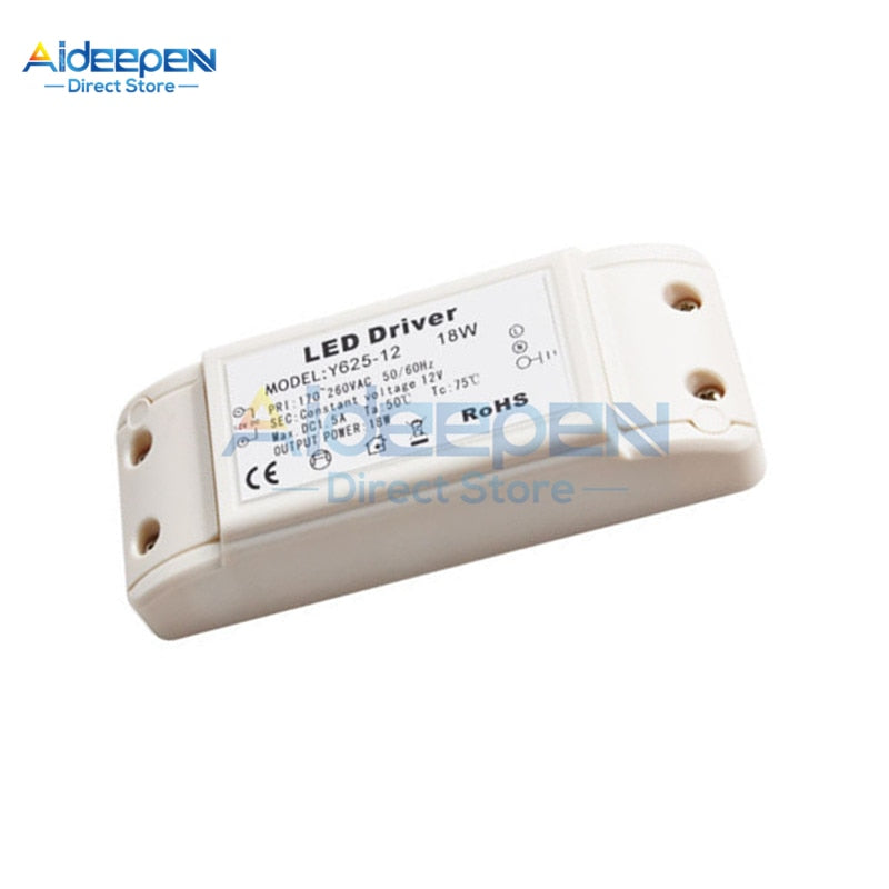 DC 12V 6W 10W 12W 18W 30W 40W 50/60Hz LED Driver Transformer High Qual - LED  Lights For Sale : Affordable LED Solutions : Wholesale Prices