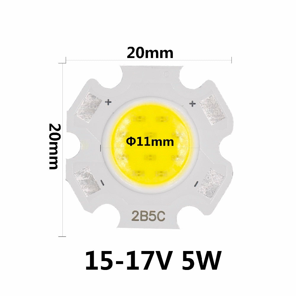 LED Chip Light 10pcs a lot 3W 5W 7W 10W LED COB Light Bulb On Board High Power Lamp SpotLight Downlight Lamps