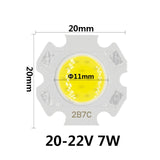 LED Chip Light 10pcs a lot 3W 5W 7W 10W LED COB Light Bulb On Board High Power Lamp SpotLight Downlight Lamps