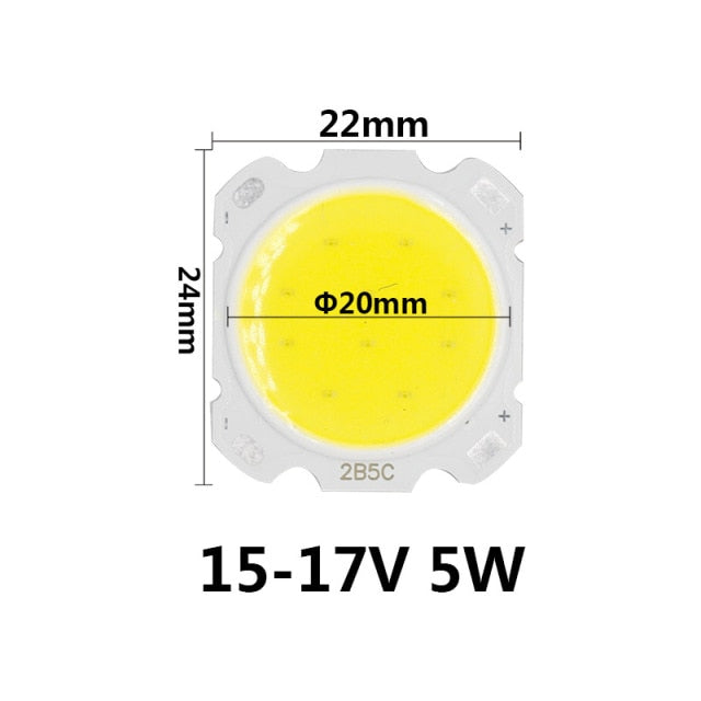 LED Chip Light 10pcs a lot 3W 5W 7W 10W LED COB Light Bulb On Board High Power Lamp SpotLight Downlight Lamps