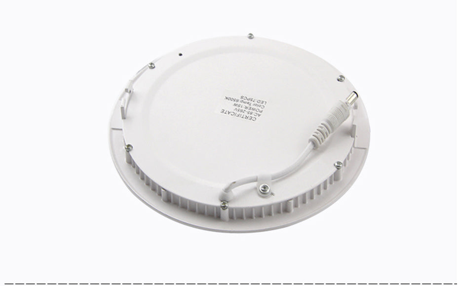 DBF Dimmable LED Downlight 3W 4W 6W 9W 12W 15W 18W Ceiling Recessed Round LED Panel Light White/Warm White for Kitchen Bathroom