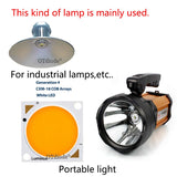 LED 2pcs Luminus CXM-18 ceramics COB 90W high power led lamp beads 3000K Warm white light Street lamp wick Downlight source