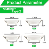 Silver White Ultra Bright LED Downlight 3w 5w 10w 15w Thin Round LED Ceiling Recessed Spot Light AC85~240v Down Light Cold Warm