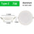 Silver White Ultra Bright LED Downlight 3w 5w 10w 15w Thin Round LED Ceiling Recessed Spot Light AC85~240v Down Light Cold Warm