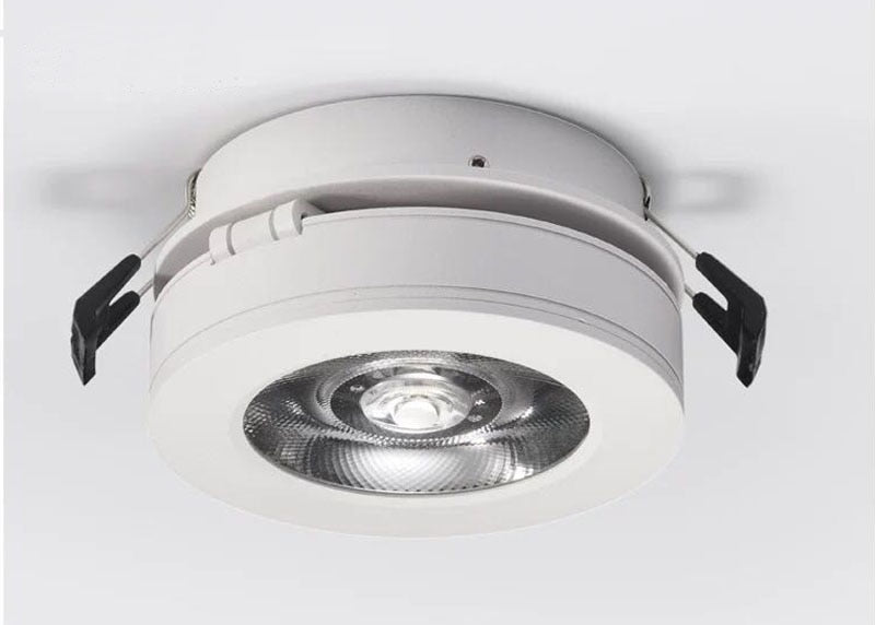 Dimmable LED downlight COB ceiling light spotlight 3W 5W 7W 10W 12W embedded 360 degree rotatable foldable AC85-265V