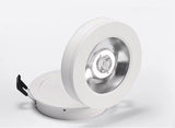 Dimmable LED downlight COB ceiling light spotlight 3W 5W 7W 10W 12W embedded 360 degree rotatable foldable AC85-265V
