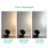 Dimmable LED downlight COB ceiling light spotlight 3W 5W 7W 10W 12W embedded 360 degree rotatable foldable AC85-265V