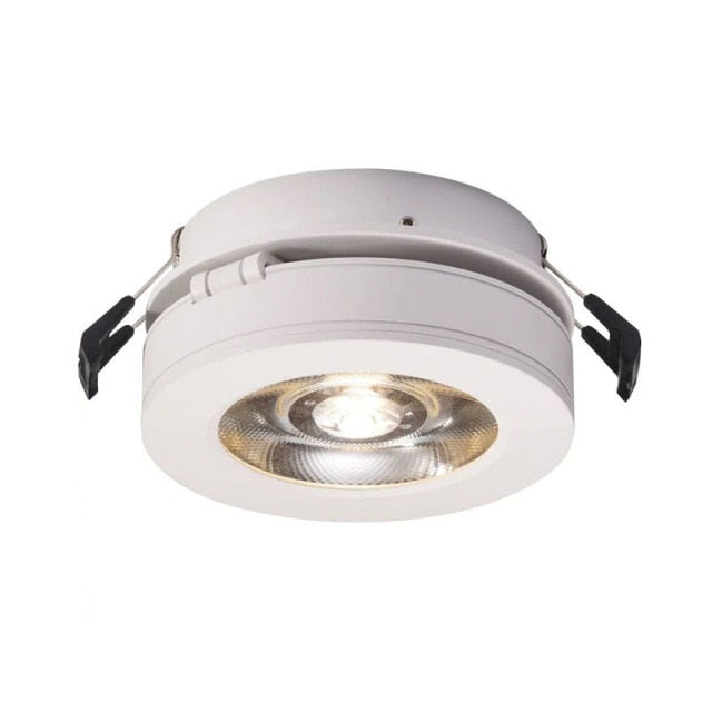 Dimmable LED downlight COB ceiling light spotlight 3W 5W 7W 10W 12W embedded 360 degree rotatable foldable AC85-265V