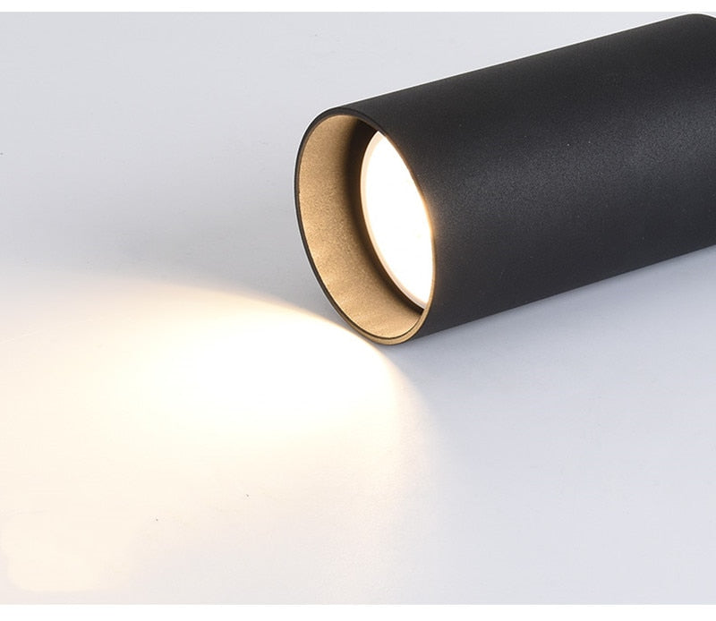 Dimmable LED COB Downlight 6W 10W Surface Mounted Ceiling Lamp Spot Light AC 110V-220V Golden GU10 Lamp 7W For Indoor Lighting