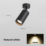 Dimmable LED COB Downlight 6W 10W Surface Mounted Ceiling Lamp Spot Light AC 110V-220V Golden GU10 Lamp 7W For Indoor Lighting