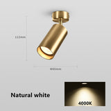 Dimmable LED COB Downlight 6W 10W Surface Mounted Ceiling Lamp Spot Light AC 110V-220V Golden GU10 Lamp 7W For Indoor Lighting