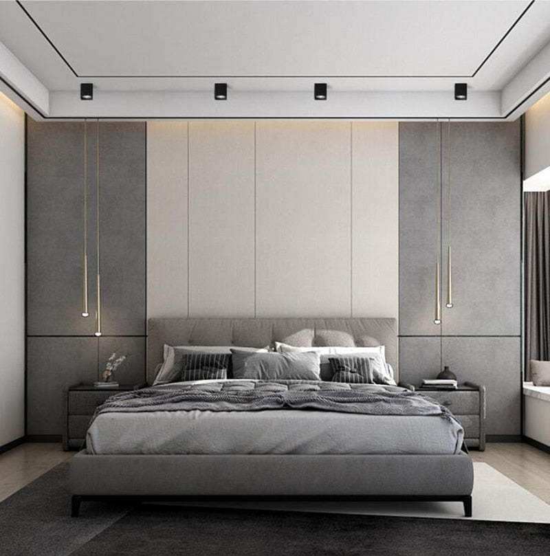 LED 1pcs white Black Surface Mounted  LED Dimmable Downlights 7W 9W 12W 15W 20W COB LED Ceiling lamp Spot Lights AC110-220V