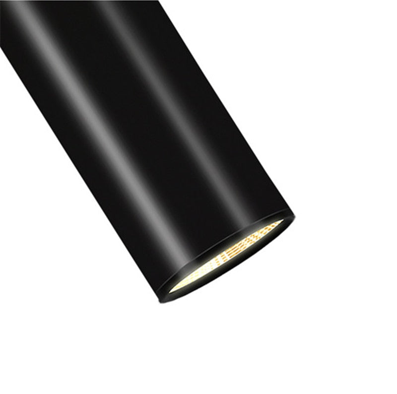 Hanging Wire Downlight 20CM/30CM/60CM Long Tube LED Downlight 3W/7W/12W COB Ceiling Light Cone Decorative Chandelier