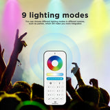 Smart Home 2.4G RGBCCT 6 Zone Group Control RF Remote Control Work with Pro Series RGBCCT Controller LED Bulb Spotlight