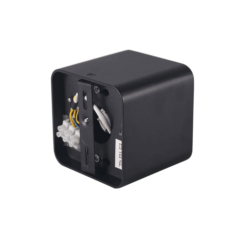 Angle Adjustable Surface Mounted LED Downlight+Replaceable GU10 LED Bulb 7W 10W 14W 20W Square LED Ceiling Spot Light AC110 220V