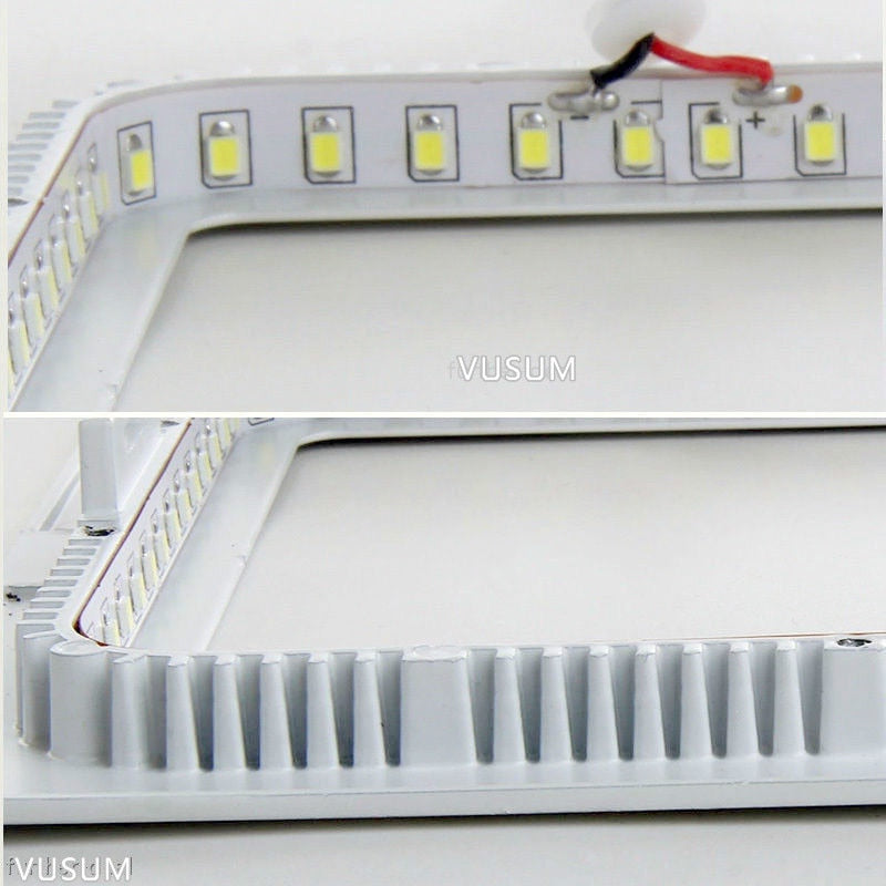 Ultra Thin Led Panel Downlight Ceiling Recessed Light 6W 9W 12W 15W 18W 21W AC85-265V Indoor Lighting spotlights led ceiling