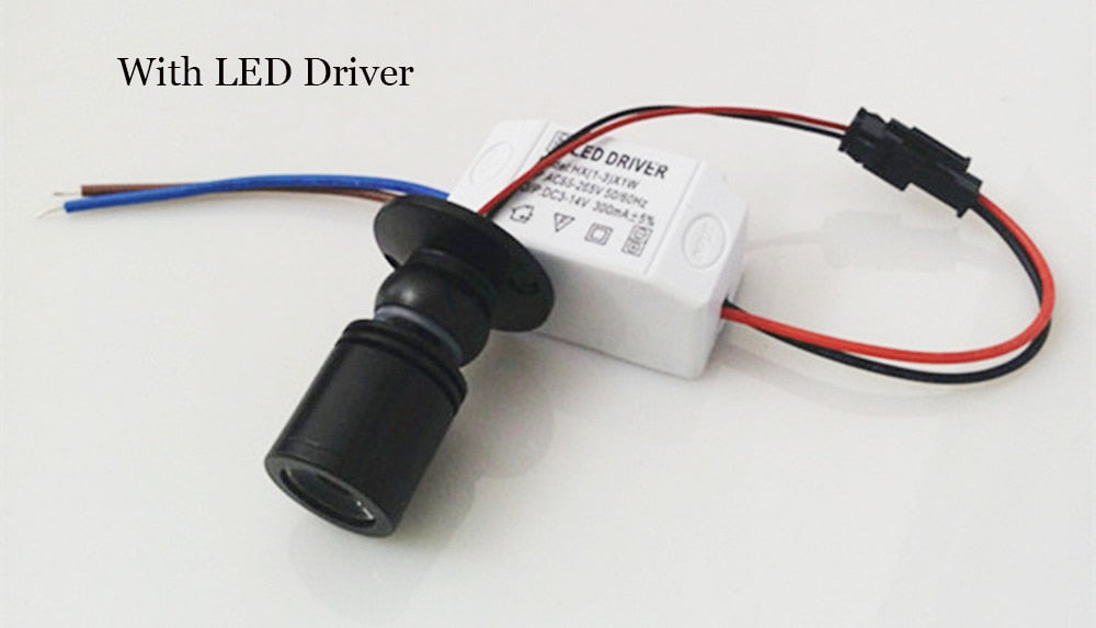 Led recessed cabinet mini spot light 3W 110V 220v downlight 12v dc jewelry show Include Led Driver 4000K Ceiling light lamp