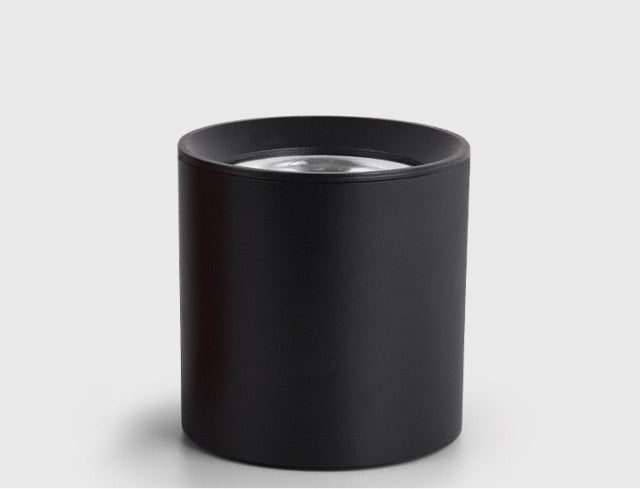 LED Surface Mounted Downlight High Bright Epistar COB Dimmable 8W 12W 15W 20W Round Ceiling Spot Lamp AC 110V/220V White /Black