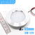 LED Mini LED Spot Round Ultra-Thin Concealed Recessed Downlight 12V 3W Under Cabinet Closet Wardrobe Motorhome Lamp Dimmable
