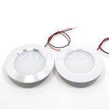 LED Mini LED Spot Round Ultra-Thin Concealed Recessed Downlight 12V 3W Under Cabinet Closet Wardrobe Motorhome Lamp Dimmable