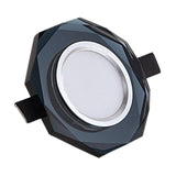 Europe Crystal 3W LED Ceiling Lamp Recessed Bedroom Luxury Downlight Living Room Decoration Spot Lighting Luminaire AC110/220V