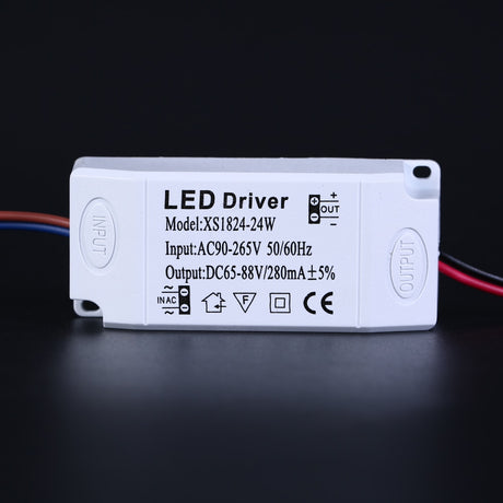 LED Constant Driver 1-3W 4-7W 8-12W 13-18W 18-24W 280mA Power Supply Light Transformers For LED Downlight Lighting AC90-256V