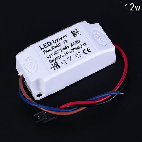 LED Constant Driver 1-3W 4-7W 8-12W 13-18W 18-24W 280mA Power Supply Light Transformers For LED Downlight Lighting AC90-256V