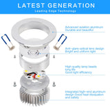 LED Downlight 10 Pack/lots 9W 12W 15W 110V 220V Spot Light Dimmable Recessed Decoration Ceiling Lamp Domestic Indoor Lighting