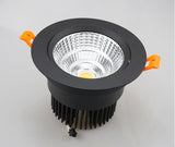 LED COB ceiling downlight /LED Down Light Power:  3W 5W 7W 9W 12W 15W Colour: Warm White(2900- 3100K);Cool white (6000K),