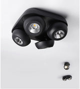 High Quality Super Bright Surface Mounted LED Dimmable Downlights 10W 15W 20W 30W 40W 60W AC85-265V COB Ceiling Lamp Spot Lights