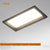 1Pcs square double-head downlight embedded LED ultra-thin hole light ceiling grille bold light 12W 18W 24W 36W