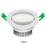 Lights Recessed Led Downlight Dimmable Spot Led Ceiling Lamp Aluminum Round Led Light 5W 7W 10W AC110V 220V For Living Room Lamp