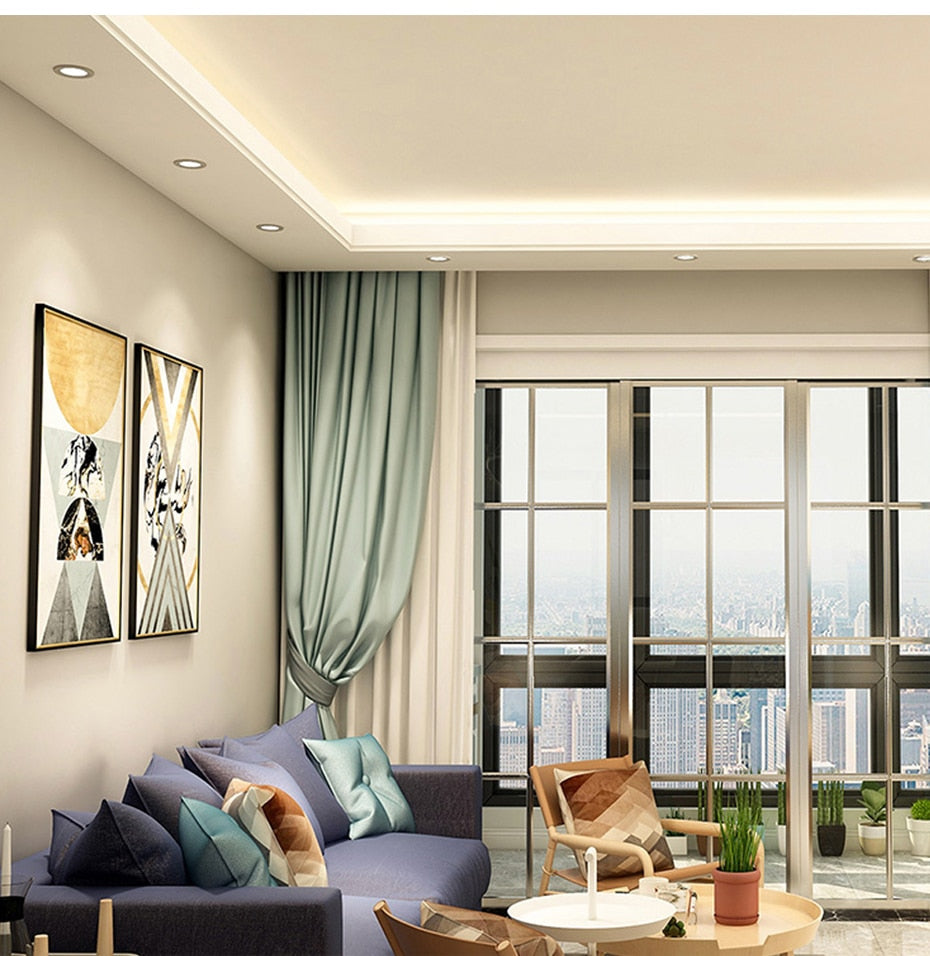 Lights Recessed Led Downlight Dimmable Spot Led Ceiling Lamp Aluminum Round Led Light 5W 7W 10W AC110V 220V For Living Room Lamp