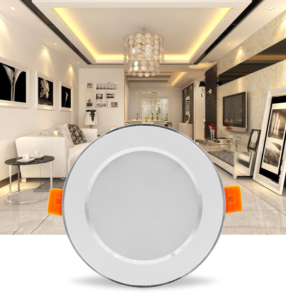 DBF Not Dimmable LED Recessed Downlight High Bright SMD 5730 3000K/4000K/6000K Ceiling Spot Lamp with 220V Driver Home Decor