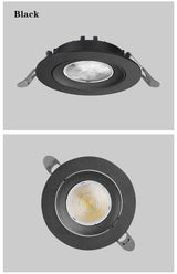 Ultra Thin LED Downlight 5W 10W 12W Recessed Round LED Ceiling Lamp 220V 110V LED Spot Lighting Bedroom Kitchen Indoor Lighting