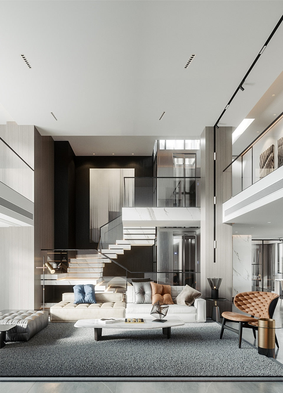 Aisilan led Grille Anti-glare Spot Light embedded downlight line lights Rectangle Ceiling Lamp 24W office Home Shop Decor