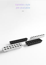 Aisilan led Grille Anti-glare Spot Light embedded downlight line lights Rectangle Ceiling Lamp 24W office Home Shop Decor