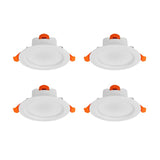 Tuya ZigBee RGBCW 6Inch 15W Recessed Retrofit Downlight  LED Dimmable Fixture Ceiling Light, Alexa Echo PlusHome Automation RGB