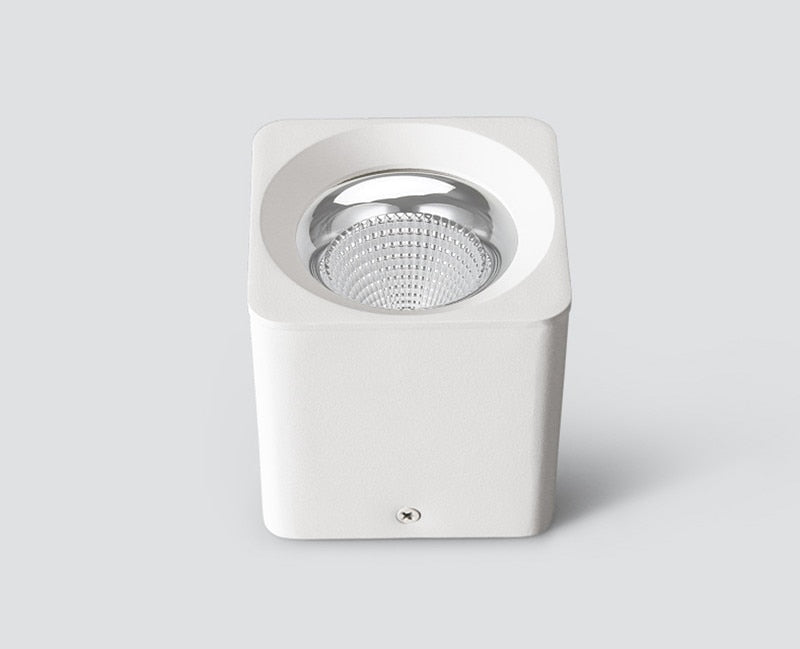 Square Surface Mounted Dimmable COB LED Downlights 7W 9W 12W 15W 20W LED Ceiling Lamp Spot Lights AC85 ~ 265V indoor lighting