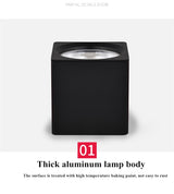 Square Surface Mounted Dimmable COB LED Downlights 7W 9W 12W 15W 20W LED Ceiling Lamp Spot Lights AC85 ~ 265V indoor lighting