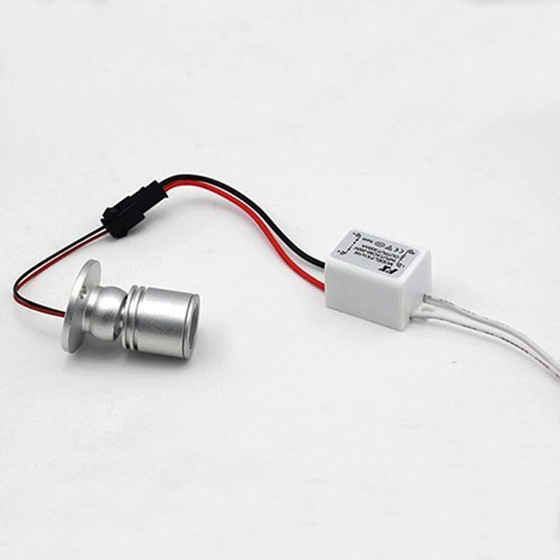 Mini Dimmable LED Ceiling Downlight 1W 3W AC110V-220V Surface Mounted Under Cabinet Lamp Closet Kitchen Indoor Spot Lighting