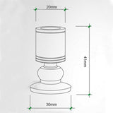 Mini Dimmable LED Ceiling Downlight 1W 3W AC110V-220V Surface Mounted Under Cabinet Lamp Closet Kitchen Indoor Spot Lighting