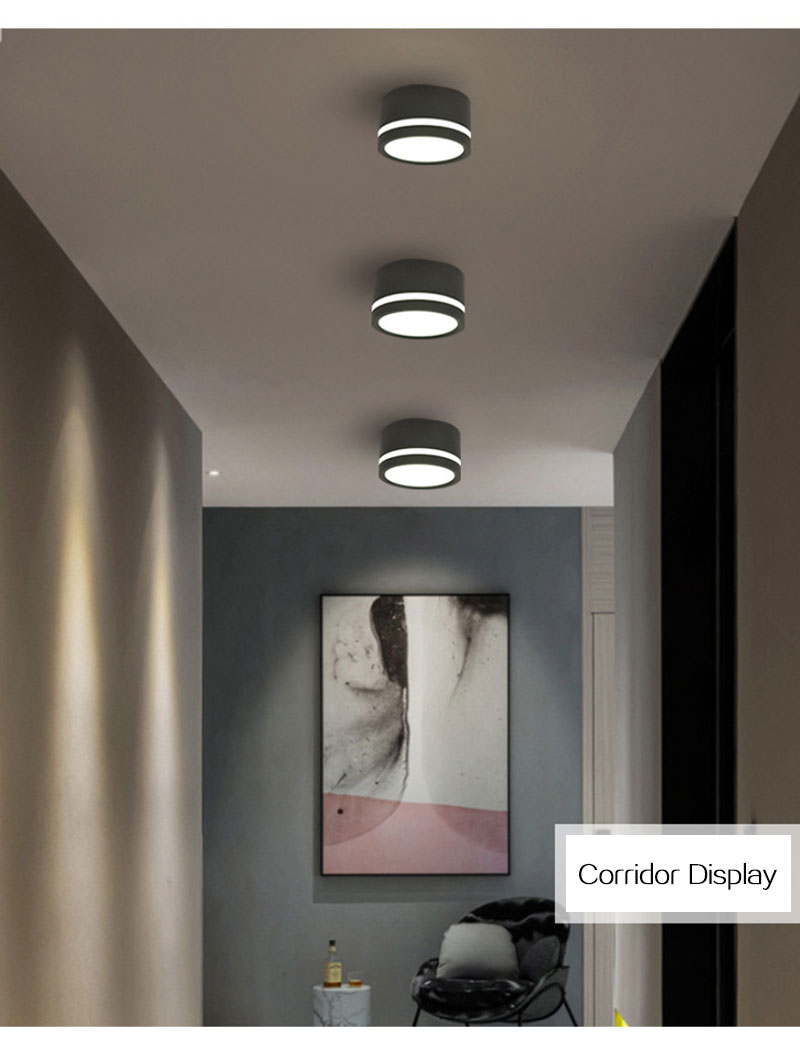 Surface Mounted led Downlight Side Guide Light lamp for ceiling 5W 7W 9W 12W 15W led spot lights Ceiling Fixtures Lighting