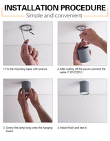 Surface Mounted led Downlight Side Guide Light lamp for ceiling 5W 7W 9W 12W 15W led spot lights Ceiling Fixtures Lighting