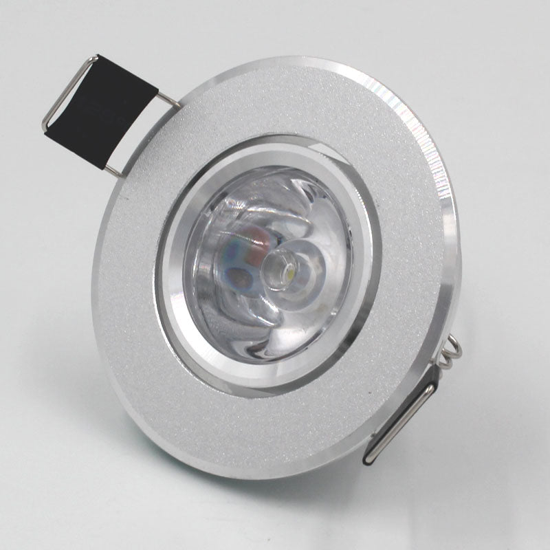 LED Ceiling Lamp 9W Down Lights RGB With Remote Recessed light Bulbs AC220V 3W Downlight Birthday party Colorful lights