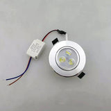 LED Ceiling Lamp 9W Down Lights RGB With Remote Recessed light Bulbs AC220V 3W Downlight Birthday party Colorful lights