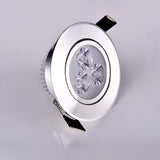 LED Ceiling Lamp 9W Down Lights RGB With Remote Recessed light Bulbs AC220V 3W Downlight Birthday party Colorful lights