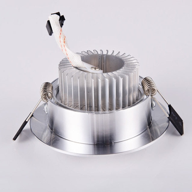 LED Ceiling Lamp 9W Down Lights RGB With Remote Recessed light Bulbs AC220V 3W Downlight Birthday party Colorful lights