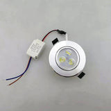 LED Ceiling Lamp 9W Down Lights RGB With Remote Recessed light Bulbs AC220V 3W Downlight Birthday party Colorful lights