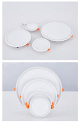 High Quality LED Panel Light Ultra Thin Recessed Downlights 6W 8W 15W 20W 220V Round Square Ceiling Lamp Warm/Cool White